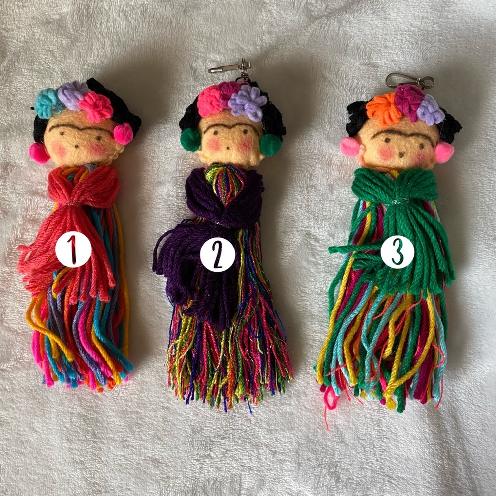 Frida Khalo & Elephant Bag Charm